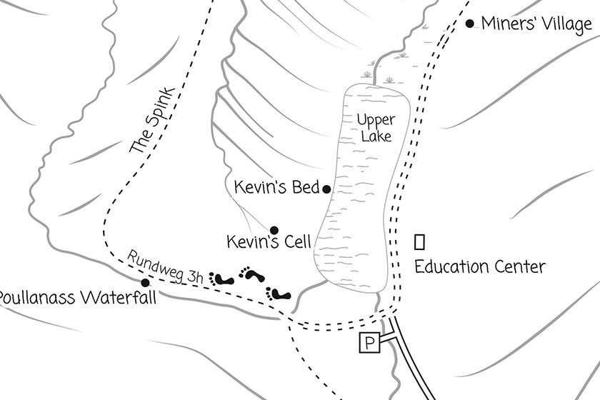 Maps for guidebooks, detail
