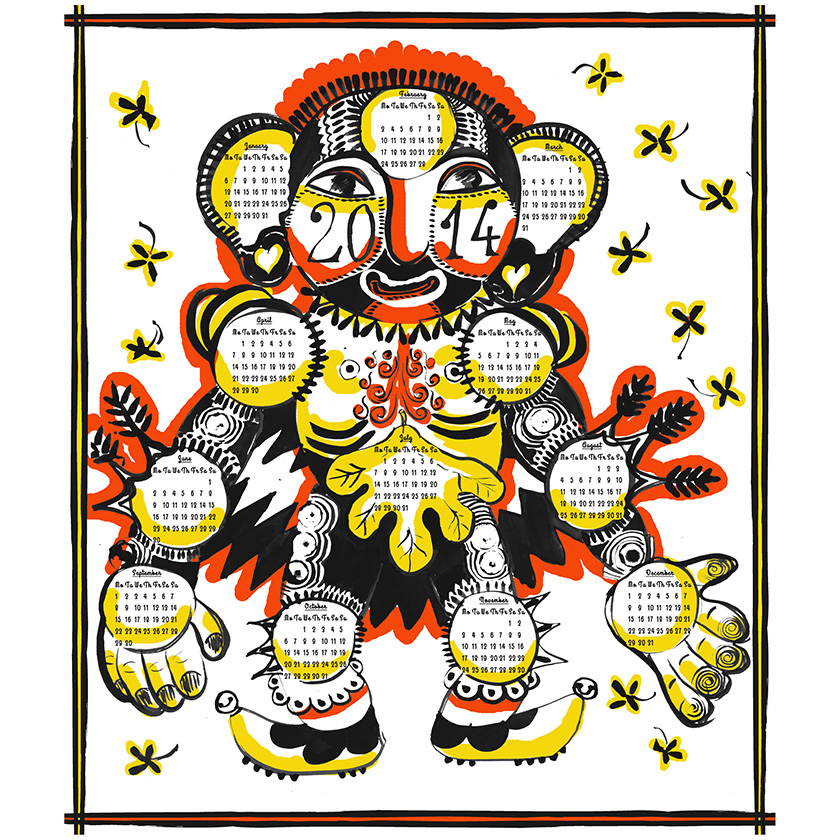 Gschirrhangerlkalender